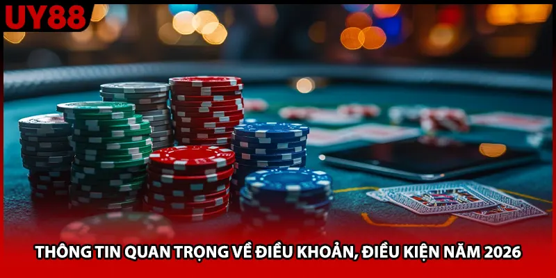 Thông tin quan trọng về điều khoản, điều kiện năm 2026